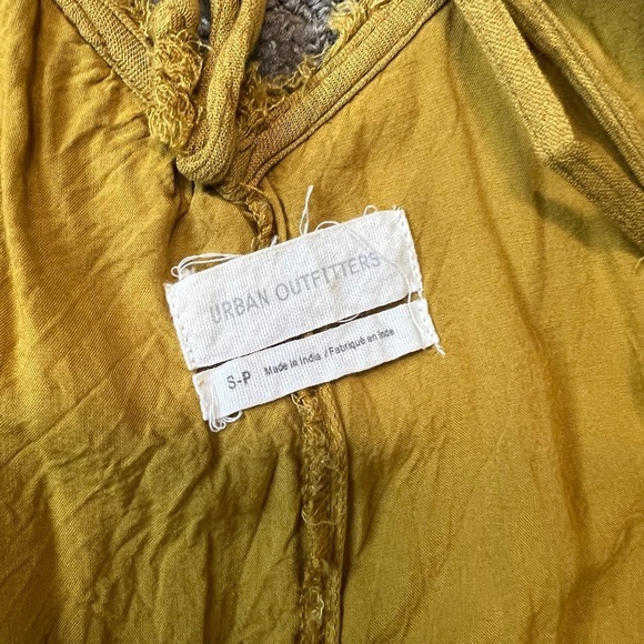 Urban Outfitters Kiari Wide Leg Jumpsuit in Saffron Size Small - Picture 2 of 7